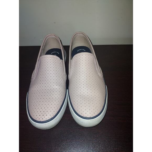 Sperry Women's Slip On Shoes 8M Leather Boat Sneakers Pier Side STS80173 Pink - Picture 5 of 13